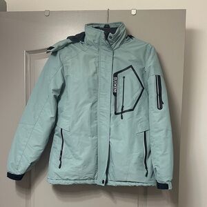 Ski Jacket in Light Green